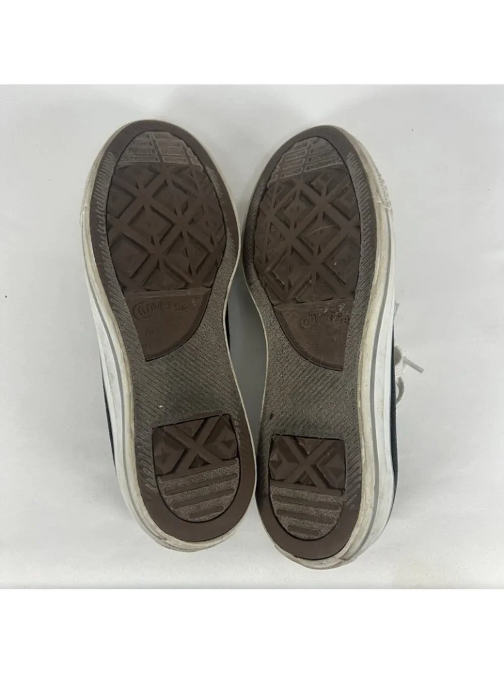 VTG Converse All Stars Black Low-Top Canvas Sneakers Shoes Women’s 8